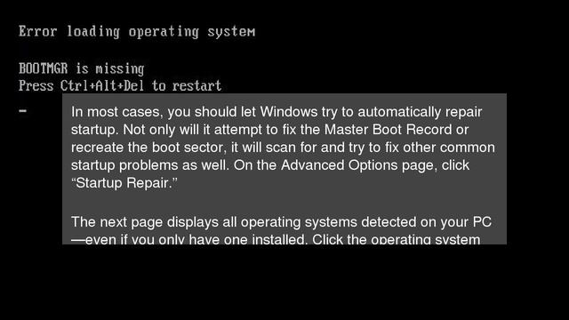 How to Repair Windows Bootloader Problems (If Your Computer Won’t Start) смотреть онлайн