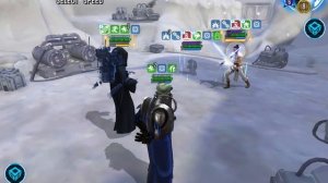 SWGOH - GAC - 3v3 - SEE, WAT vs Rey, Hoda - Cleanup - FAIL