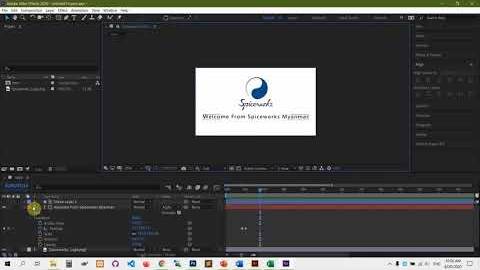 Вступительное и заключительное руководство по Adobe After Effects