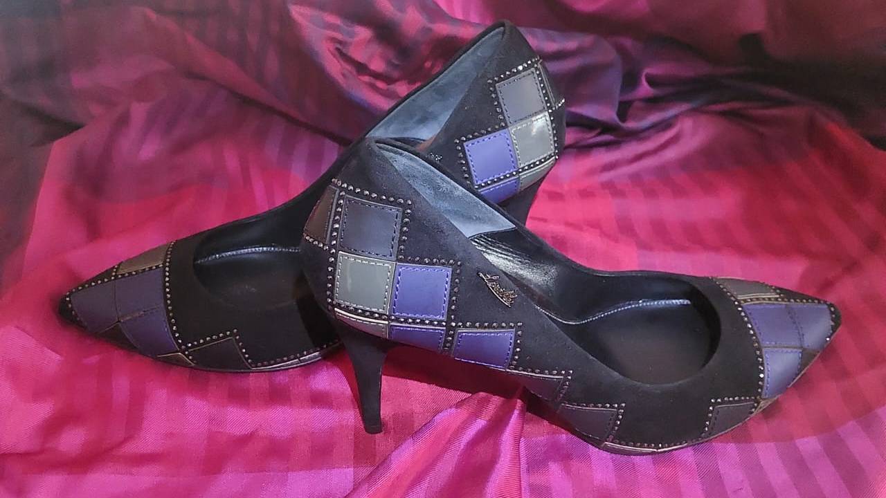 Туфли лодочки LORIBLU Италия оригинал 40,5-41 праздник