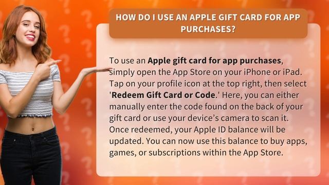 How do I use an Apple gift card for app purchases? смотреть онлайн