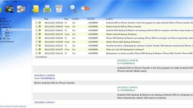 Merge SMS Messages from Android to iPhone on Mac смотреть онлайн