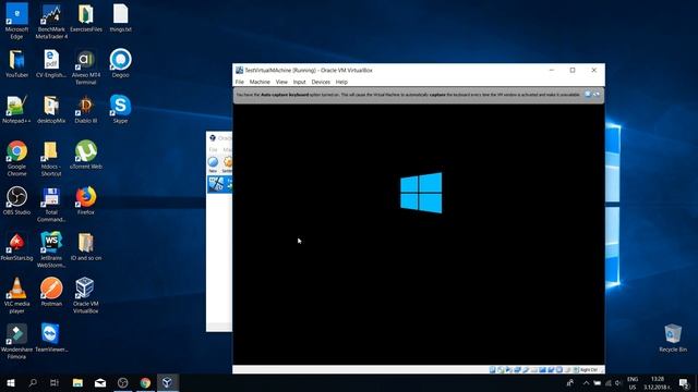 Creating a Virtual Machine using Virtual Box and installing Windows 10 смотреть онлайн