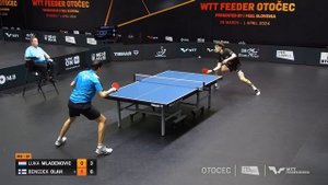Luka Mladenovic vs Benedek Olah | MS SF | WTT Feeder Otocec 2024 Presented by I Feel Slovenia