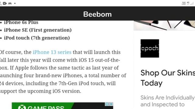 Here’s a Complete List of iOS 15 Compatible Devices ||