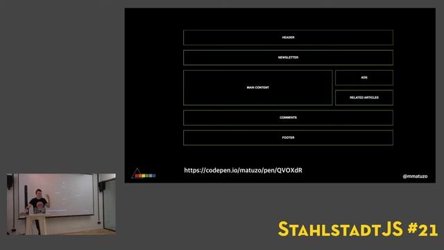 StahlstadtJS #21 - The Dark Side of the Grid - Manuel Matuzovic смотреть онлайн