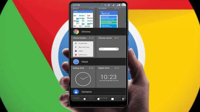 How to Add Google Chrome Search Widget on Android Phone Home Screen