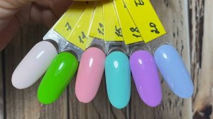 Гель лаки с вб, август 2024