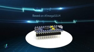 Arduino  Pro micro 3D visualization and Promo