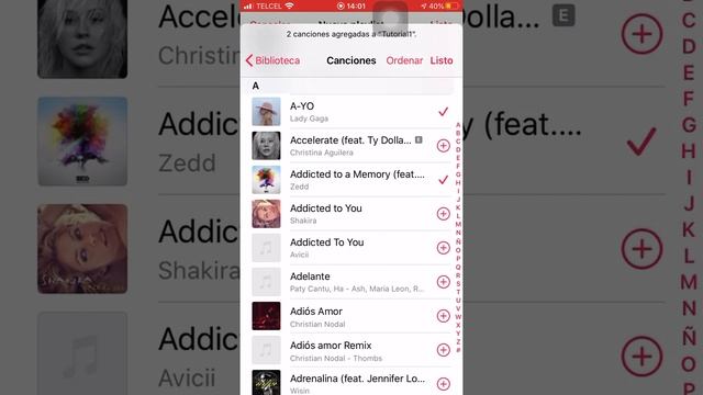 Apple Music | Crear lista de reproducción 🎵 | Creating playlist смотреть онлайн
