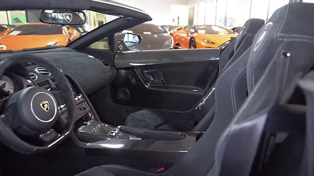 2011 Lamborghini Gallardo LP 570-4 Performante Spyder Nero Noctis LT1297 смотреть онлайн