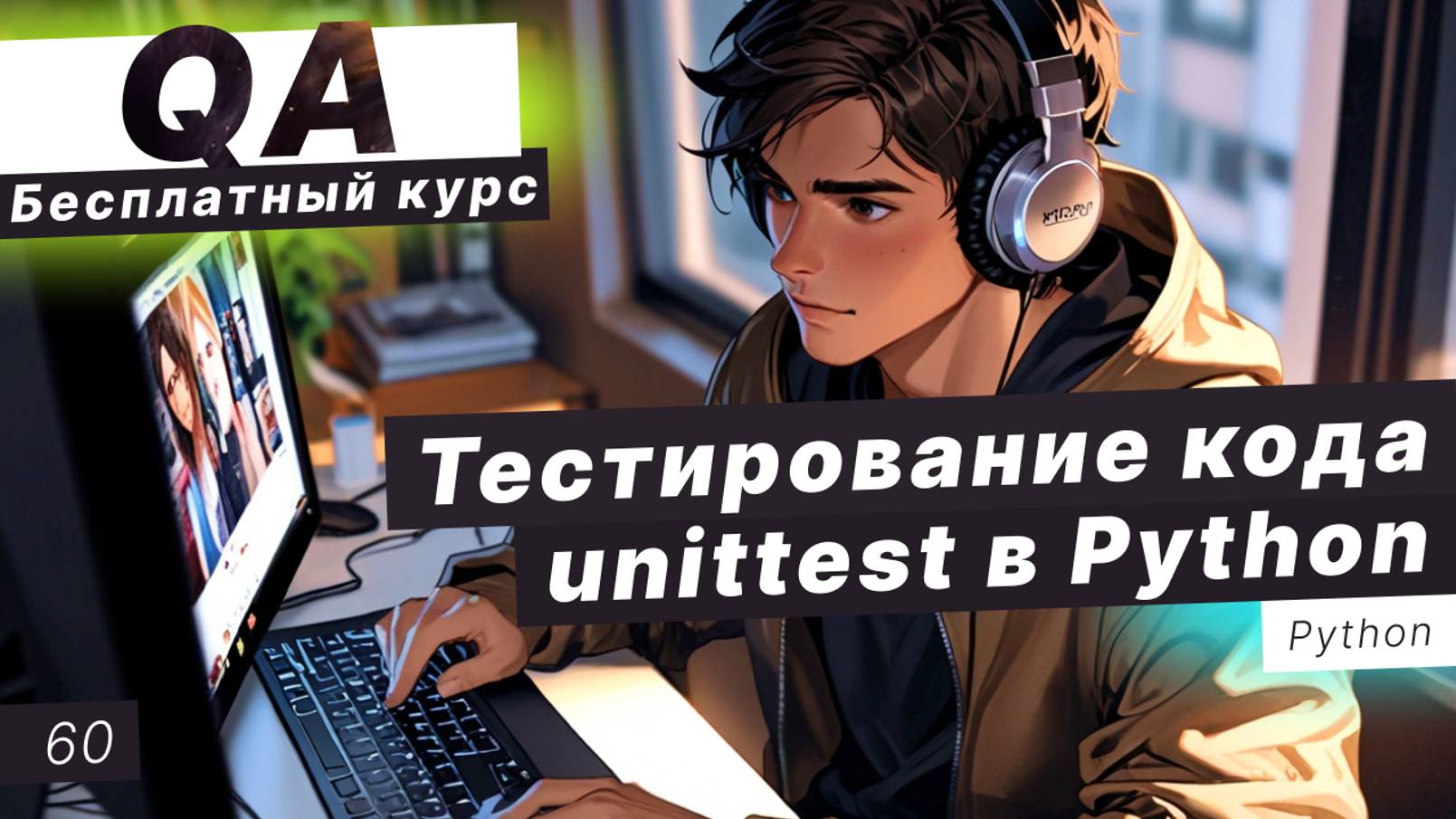 Урок 60. Тестирование кода. Модуль unittest в Python