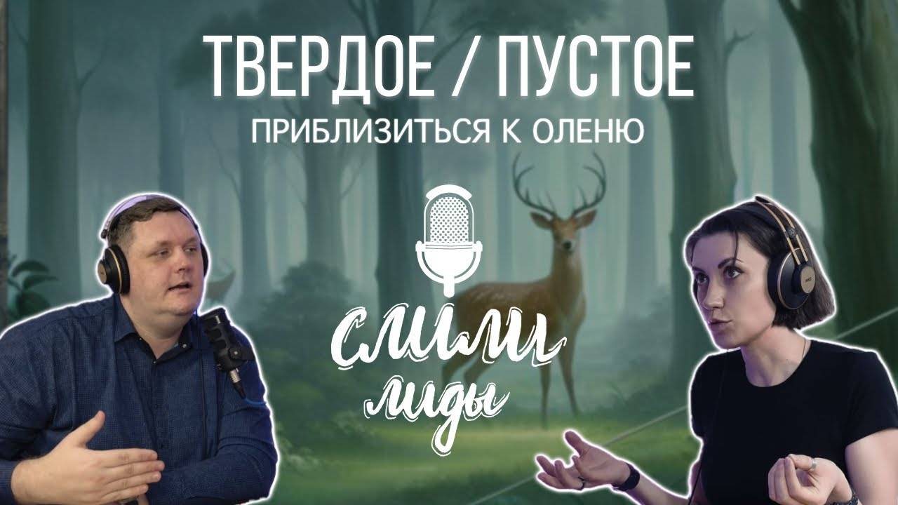 Твердое, пустое и картина мира / Подкаст «Слили лиды» S01E23