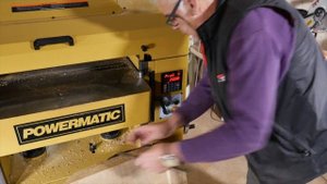✅ Строгание на рейсмусовом станке JET Powermatic WP2510 |  Работа на рейсмусе