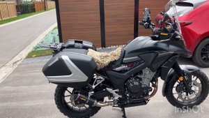Хонда cb 500x готова в путь.