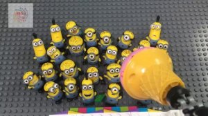 Minions and Ice Cream Truck Stop Motion Despicable me 2