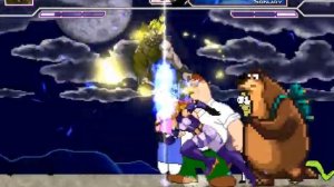 Mugen Request: Rare Akuma Vs Team Peter