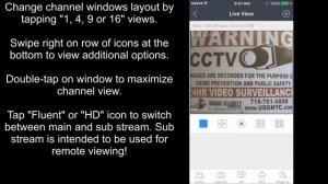 USG 'DK8' Model Line Security Cameras & Recorders - 'VSS Mobile' App, Add & View Device Remotely