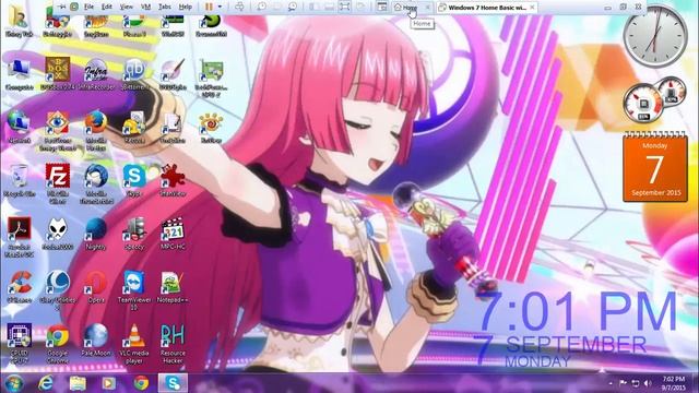 Windows 7 Home Basic with Service Pack 1 in VMware Workstation Pro!