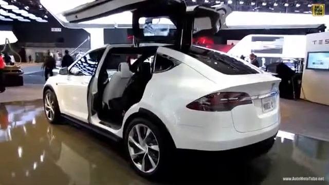 НОВИНКА Электромобиль обзор Tesla X Электромобиль обзор
