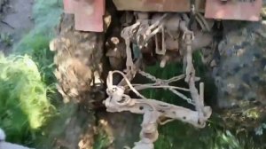 Испытание УРАЛовских колес на советском тракторе Т-25+прицеп #youtube #tractorvideo #бездорожье