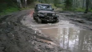 Jeep wrangler off road. ч.3