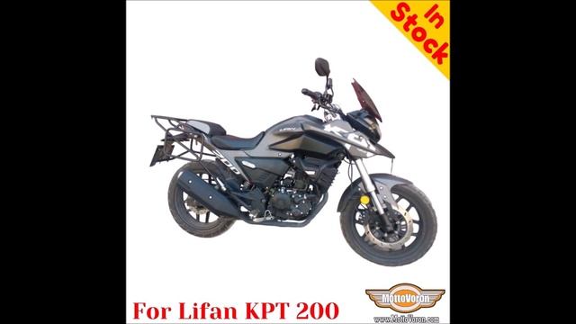 Lifan KPT200 luggage rack system / pannier rack for bags смотреть онлайн