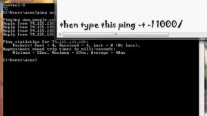How to DDOS website using CMD