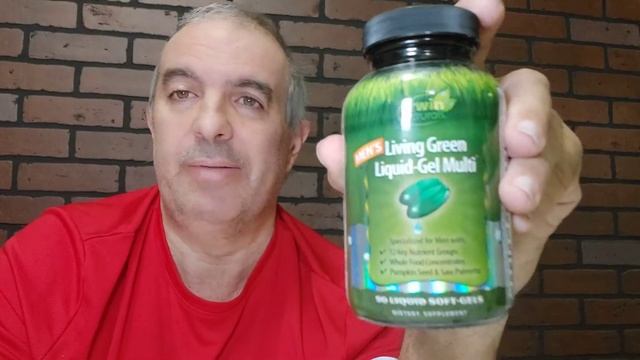 Irwin, men's  living green liquid gel multi