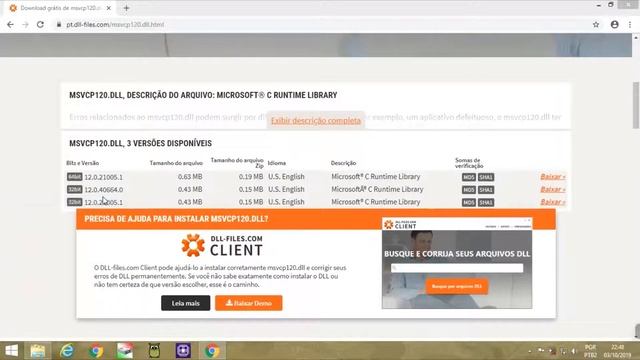 Como corrigir qualquer erro de falta de dll смотреть онлайн