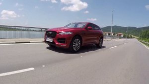 Тест драйв на уникалния Jaguar F-Pace!