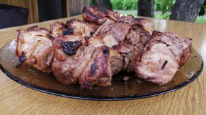Шашлык из баранины в маринаде с минеральной водой - Skewer lamb marinated with mineral water
