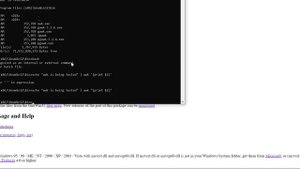 Awk On Windows