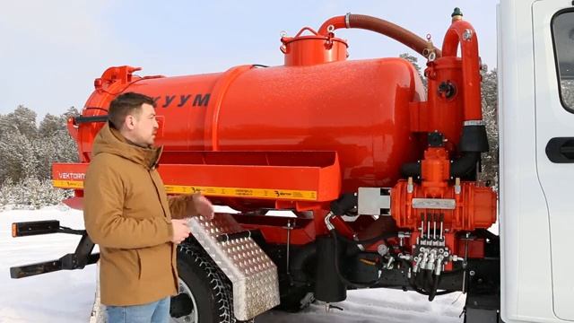 Вакуумная машина илосос МВС-3,5 ГАЗ NEXT_ в чем плюсы_