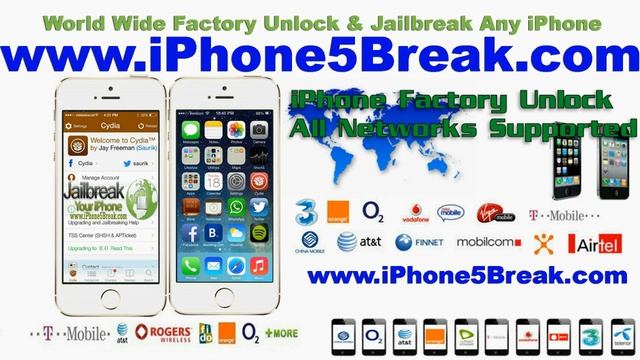 Unlock iPhone 5S,5C, 4S, 4, 3GS CDMA GSM смотреть онлайн