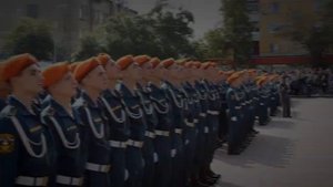 Присяга курсантов-первокурсников Уральского института ГПС МЧС России