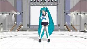 [MMD] Bad Apple-Hatsune Miku