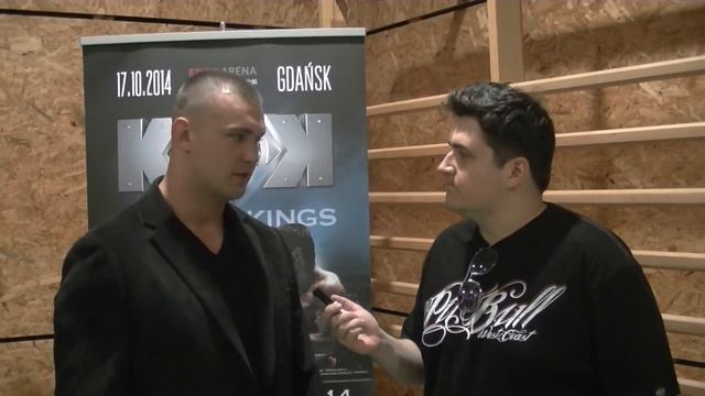 Robert Maruszak przed walką z Michałem Wlazło na KOK World GP 2014 in Gdańsk смотреть онлайн