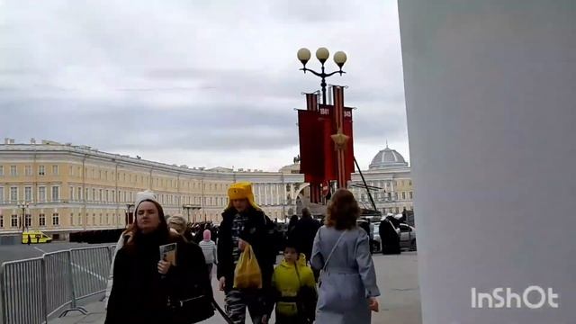 Санкт - Петербург в мае. 2022. Репитиция парада.