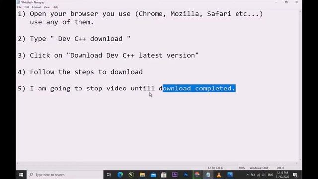 How to download Dev C++ ︱ C++ Compiler ︱Dev C++ installation ︱ C++ Program executer смотреть онлайн