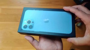 Iphone 13 Pro Max Sierra Blue 256GB Unboxing