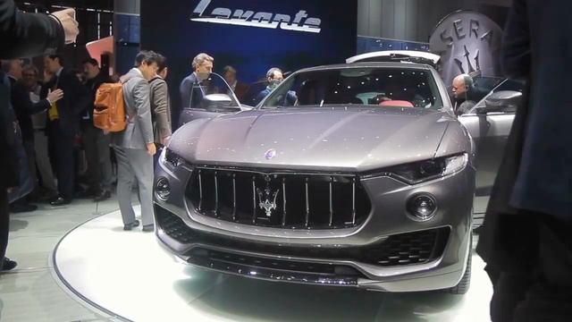 2016 Geneva Motor Show / Maserati Levante Reveal смотреть онлайн
