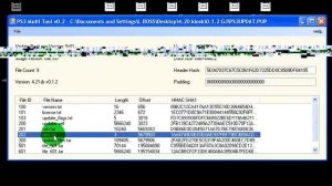 PUP file viewer ( PS3UPDAT.PUP )