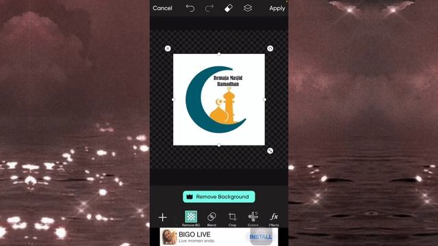 Cara Potong Logo / Foto Jadi Lingkaran File PNG di PicsArt смотреть онлайн