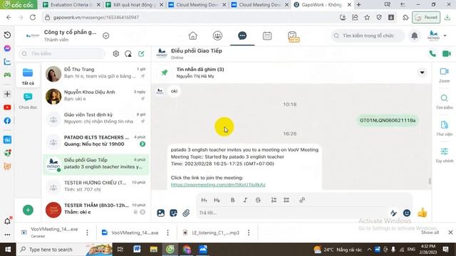 Hướng dẫn sử dụng VOOV Meeting смотреть онлайн