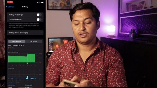 Battery percentage iphone 11 ios 16 not showing | battery percentage setting смотреть онлайн