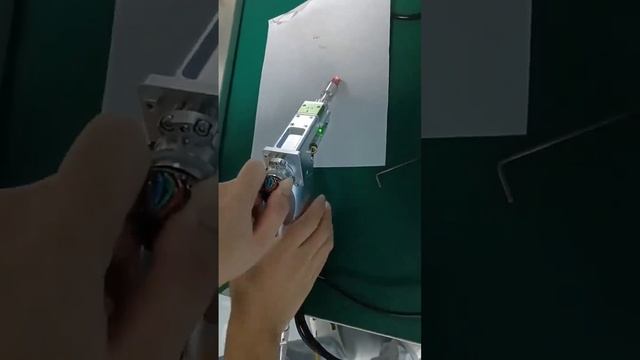 Лазерная головка relfar регулировка центровки красного пилотного луча.