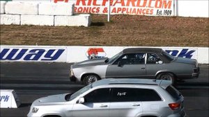 DRAG RACING: 2014 SRT JEEP GRAND CHEROKEE