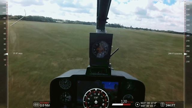 Robinson R66 Turbine Helicopter takeoff смотреть онлайн