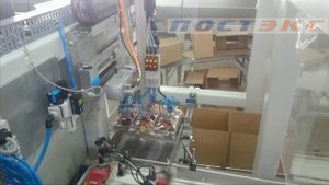 Манипулятор укладки в короб.